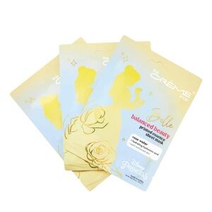 The Crème Shop x Disney Belle Balanced Beauty Printed Essence Sheet Mask, 3 pack